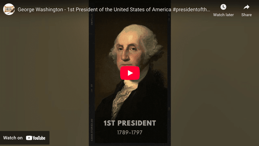George Washington - 1st President of the United States of America